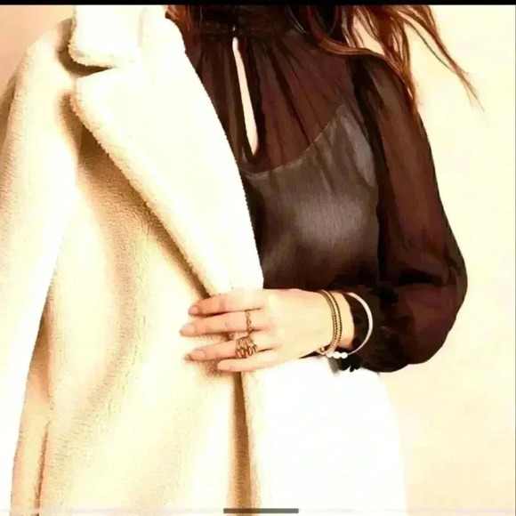 Banana Republic Smocked Neck Top - Picture 8 of 11